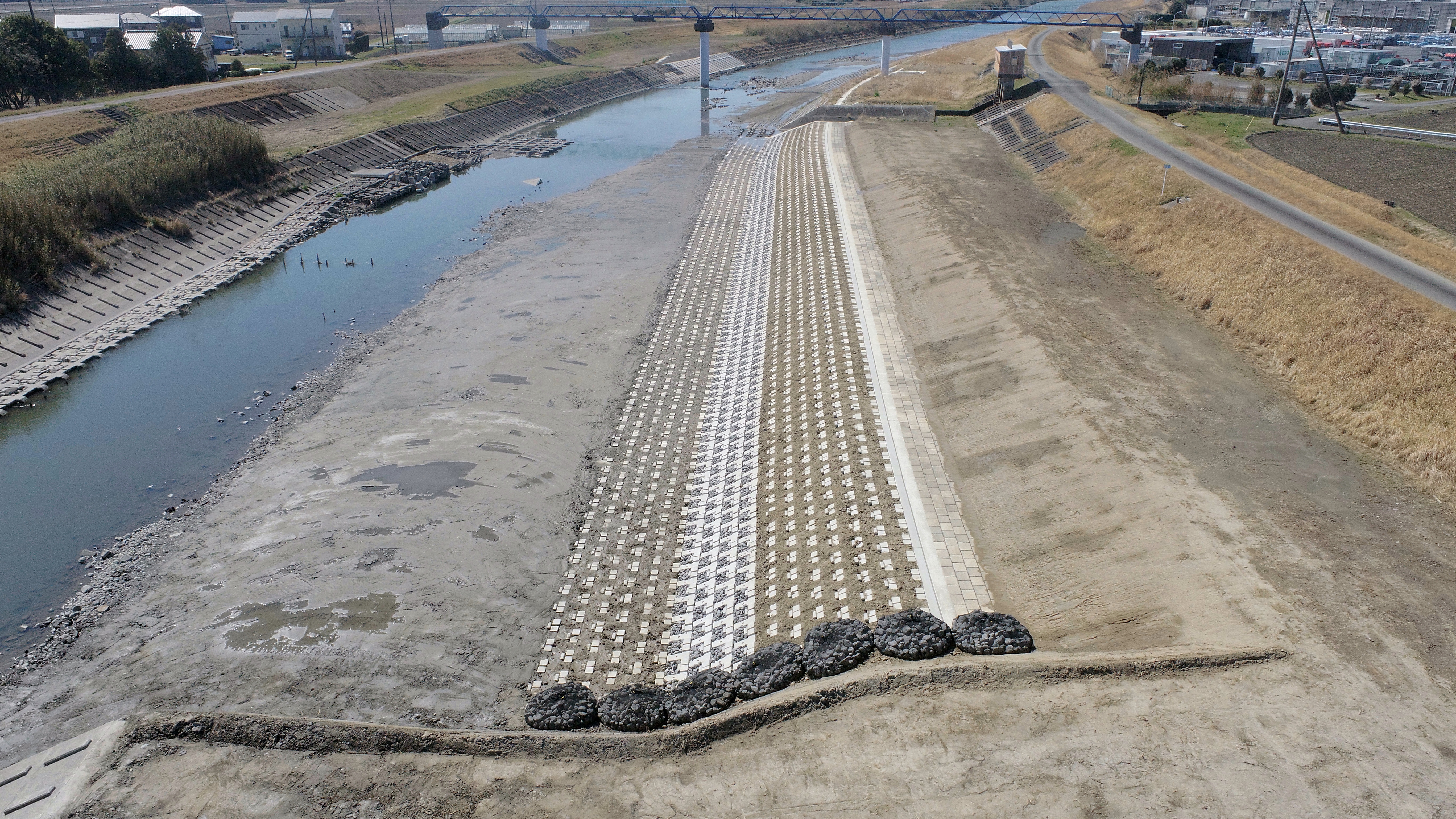 【完成】令和６年度菊川大石地区河道整備工事